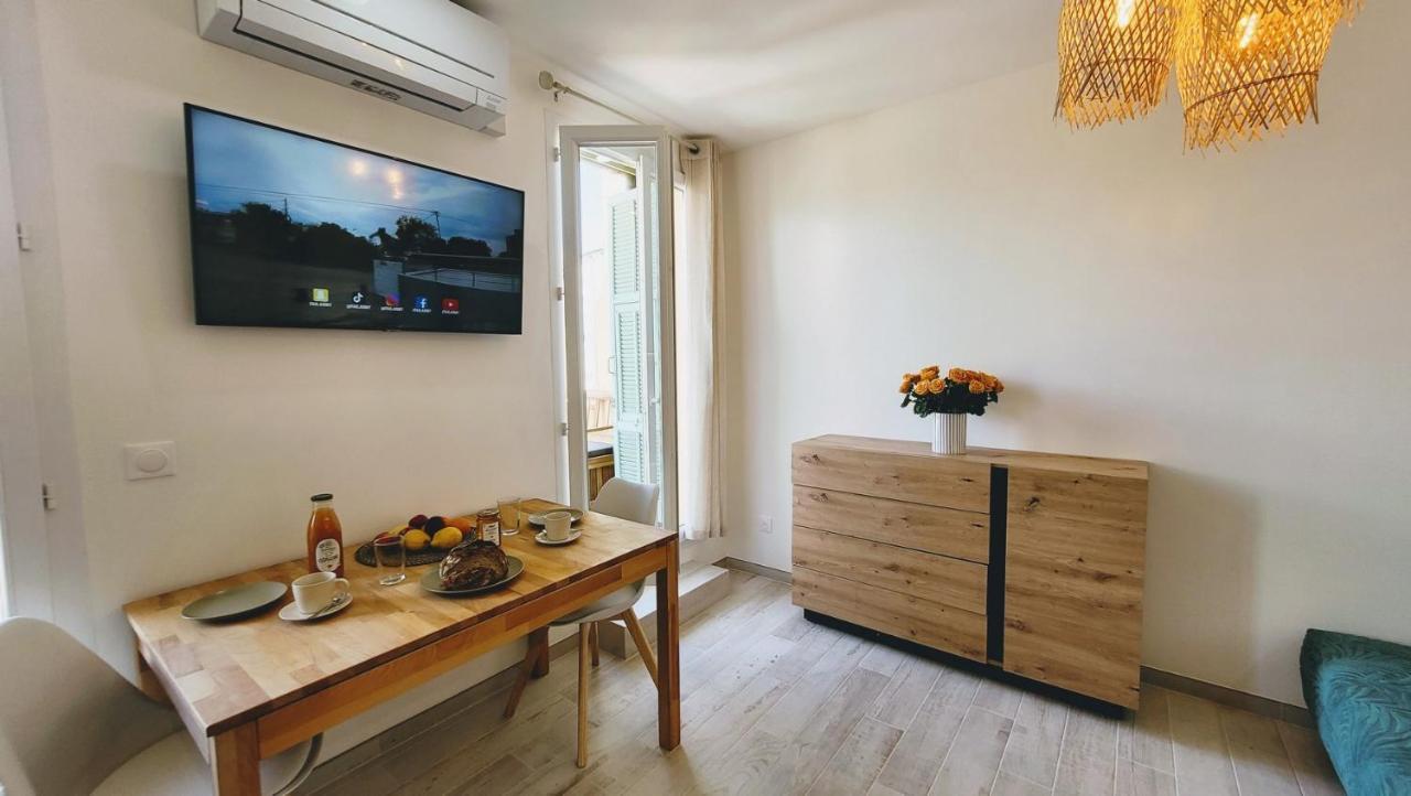 Ze Perfect Place - Opera Nice - Appartement 2 Chb - Ac - Terrasse ภายนอก รูปภาพ