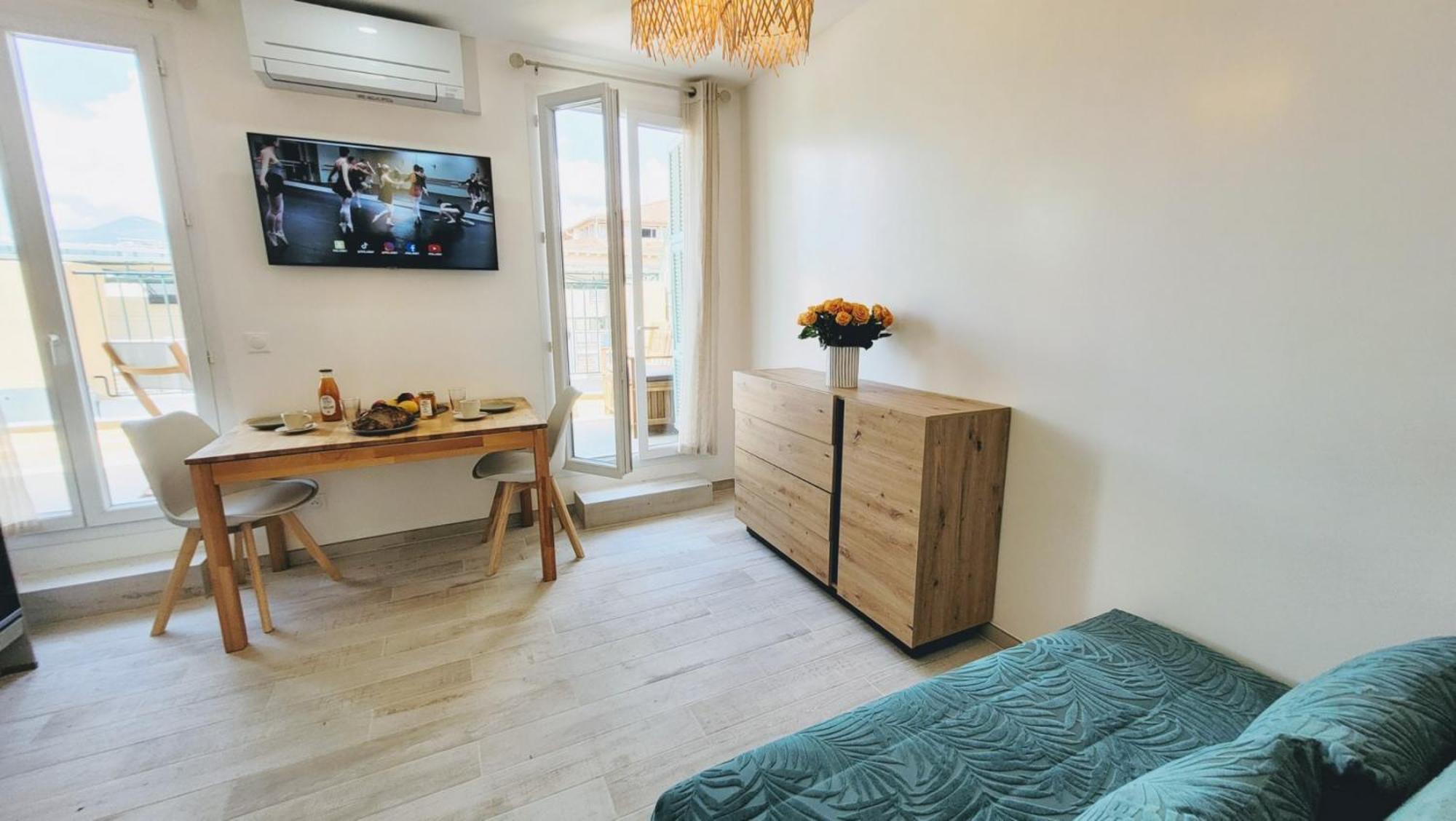 Ze Perfect Place - Opera Nice - Appartement 2 Chb - Ac - Terrasse ภายนอก รูปภาพ