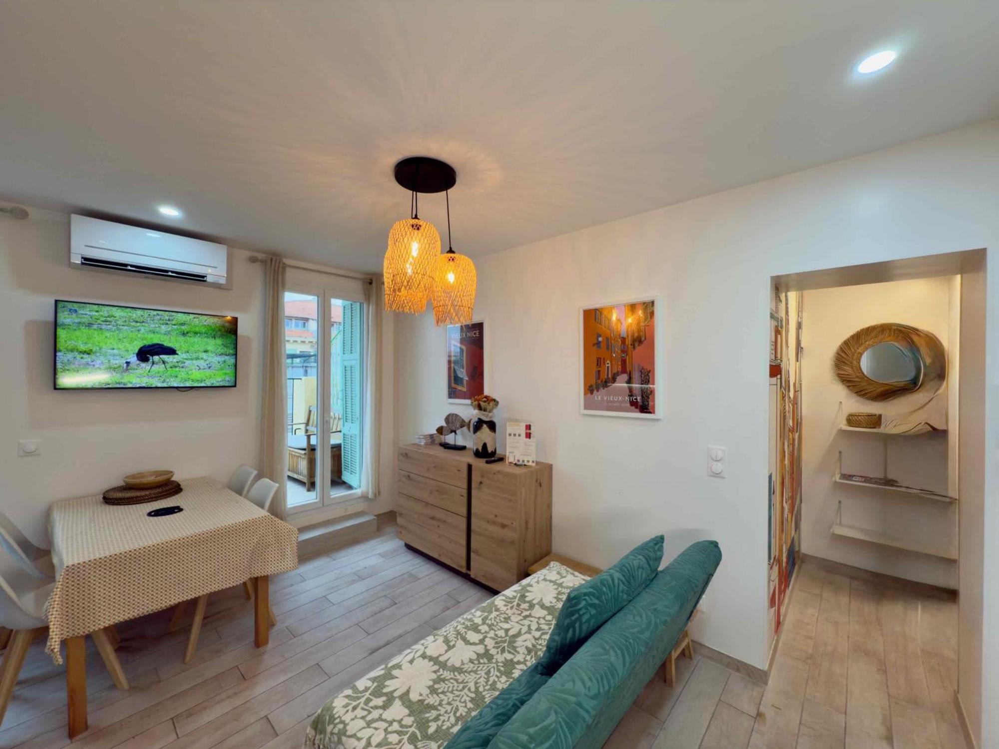 Ze Perfect Place - Opera Nice - Appartement 2 Chb - Ac - Terrasse ภายนอก รูปภาพ