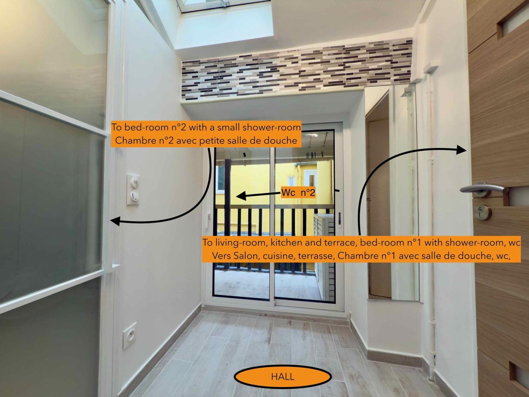 Ze Perfect Place - Opera Nice - Appartement 2 Chb - Ac - Terrasse ภายนอก รูปภาพ